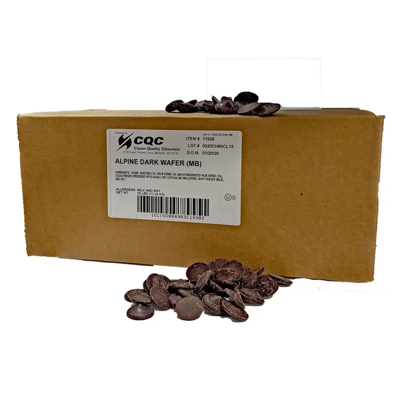 Melting Wafers Dark Chocolate 1lb