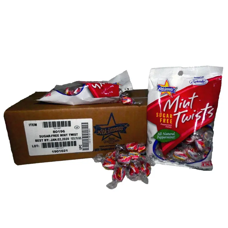 Mint Twist Sugar Free 3.75oz Bag or 12 Count Box