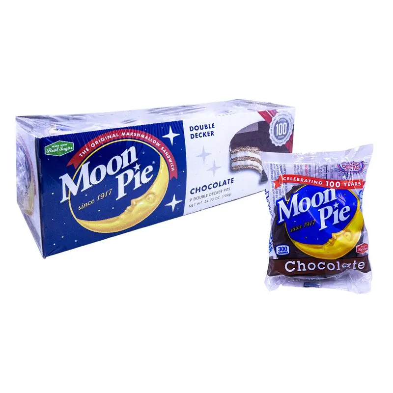Moon Pie Double Decker Chocolate 2.75oz or 9 Count Box