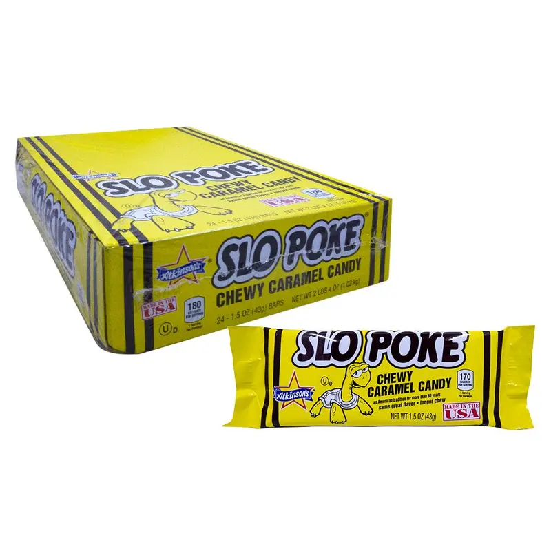 Slo Poke Bar 1.5oz or 24 Count Box