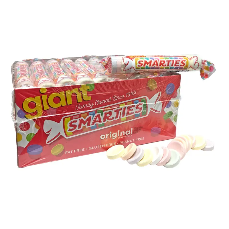 Smarties 1oz Giant Roll or 36 Count Box