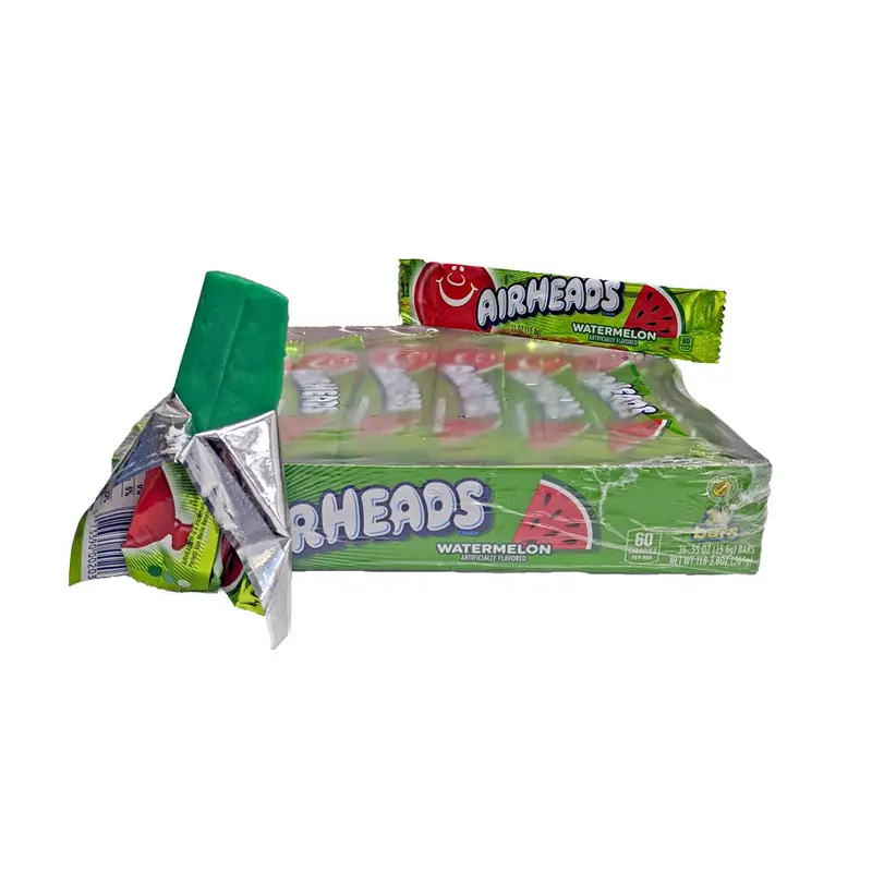 Airheads Watermelon .55oz Bar or 36 Count Box