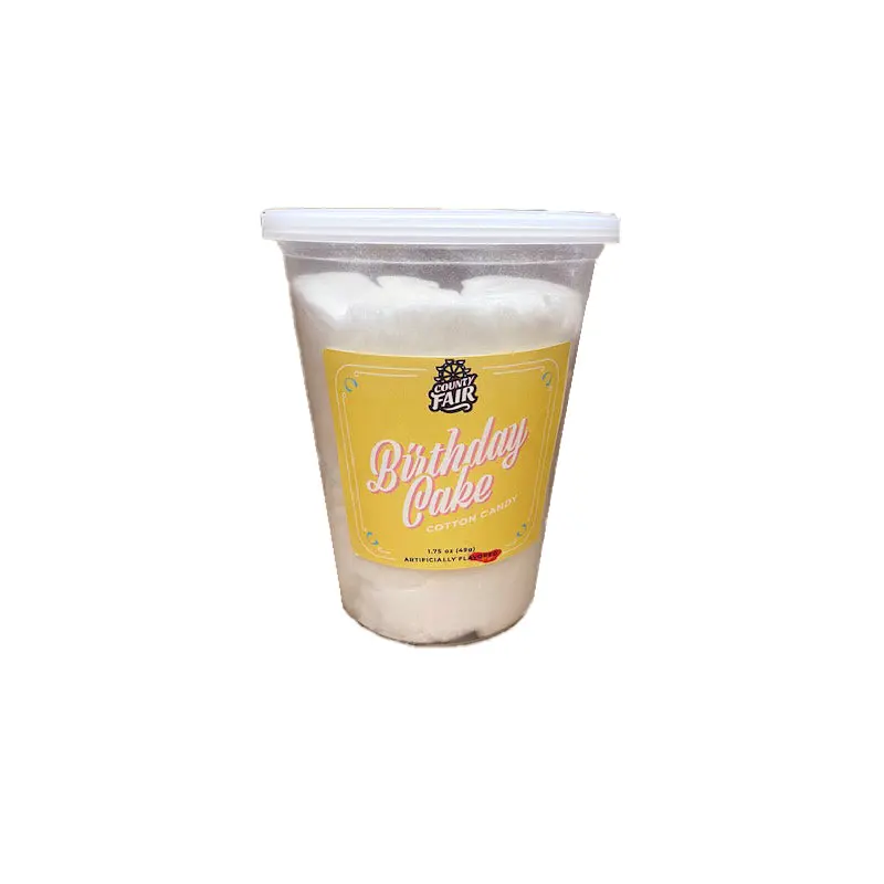 Cotton Candy Birthday Cake 1.75oz Tub