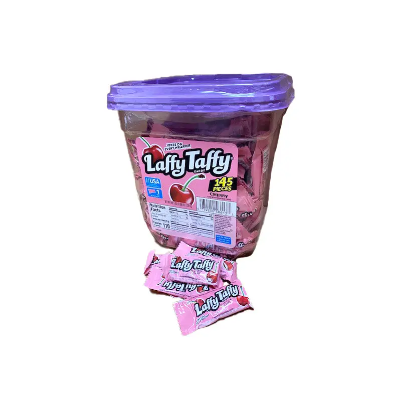 DISCONTINUED ITEM - Laffy Taffy Cherry .3oz Piece or 145 Count Jar
