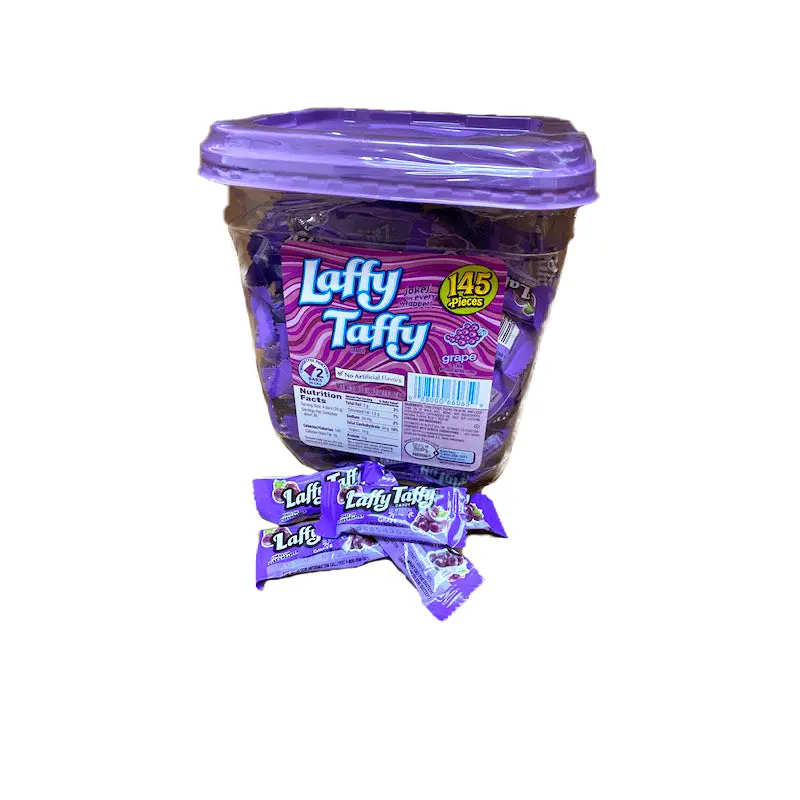 DISCONTINUED ITEM - Laffy Taffy Grape .3oz Piece or 145 Count Jar
