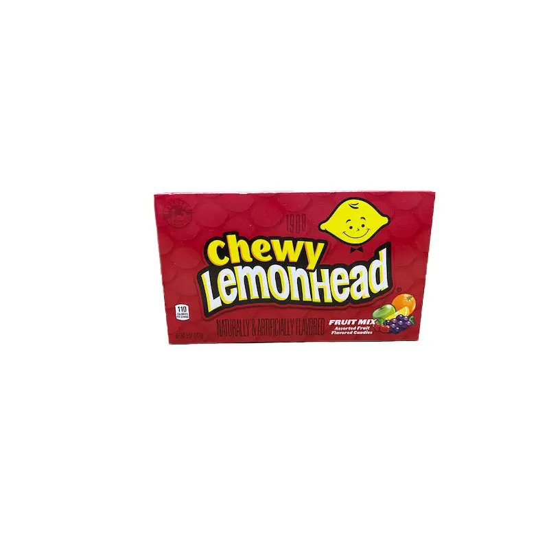 DISCONTINUED ITEM - Lemonhead & Friends Chewy Fruit Mix 5oz Theater Box or 12 Count Case