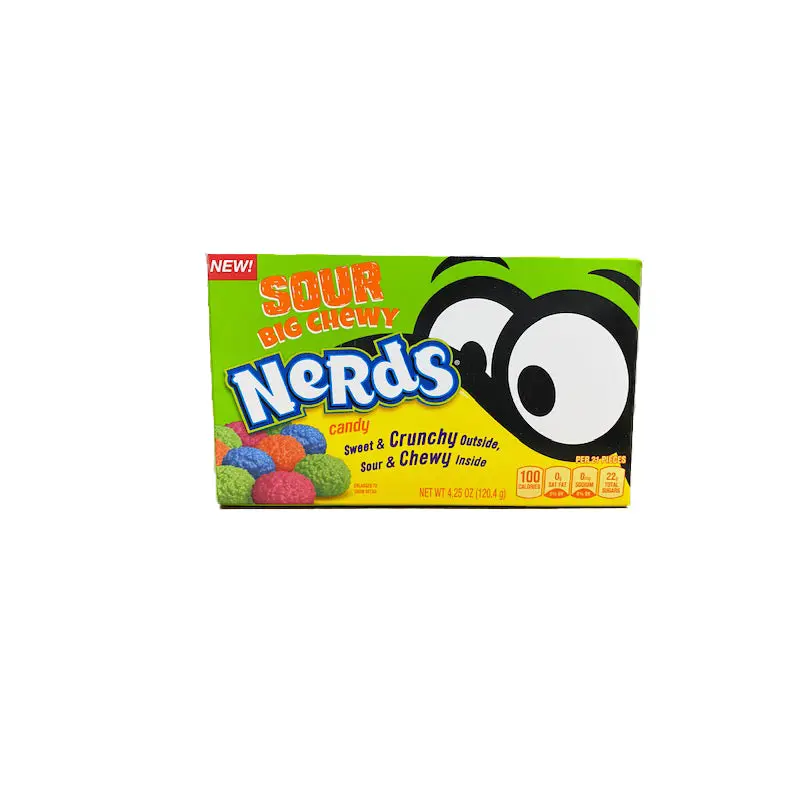 DISCONTINUED ITEM - Nerds Big Chewy Sour 4.25oz Theater Box or 12 Count