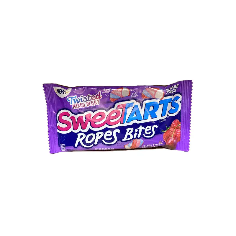 DISCONTINUED ITEM - Sweetarts Ropes Bites Twisted Mixed Berry 3.5oz Pack or 12 Count