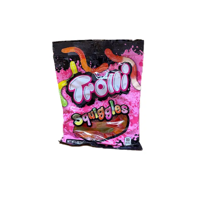 DISCONTINUED ITEM - Trolli Squiggles Gummi Worms 5oz Bag or 12 Count