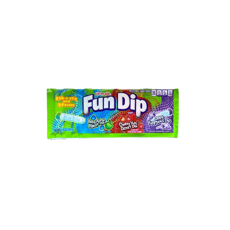 Fun Dip Lik-m-aid 1.4oz or 24 Count Box