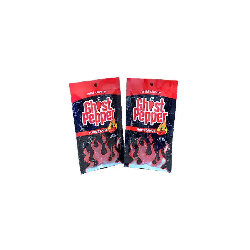 Ghost Pepper Hard Candy 1.3oz Bag Wild Cherry