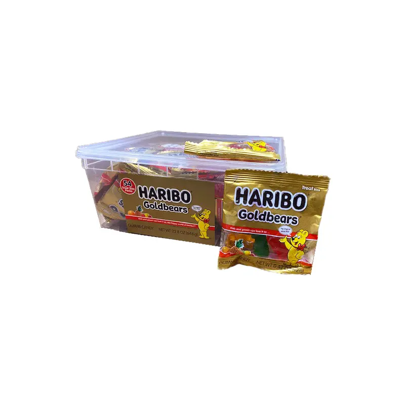Haribo Gold Bears .4oz or 54 Count Tub