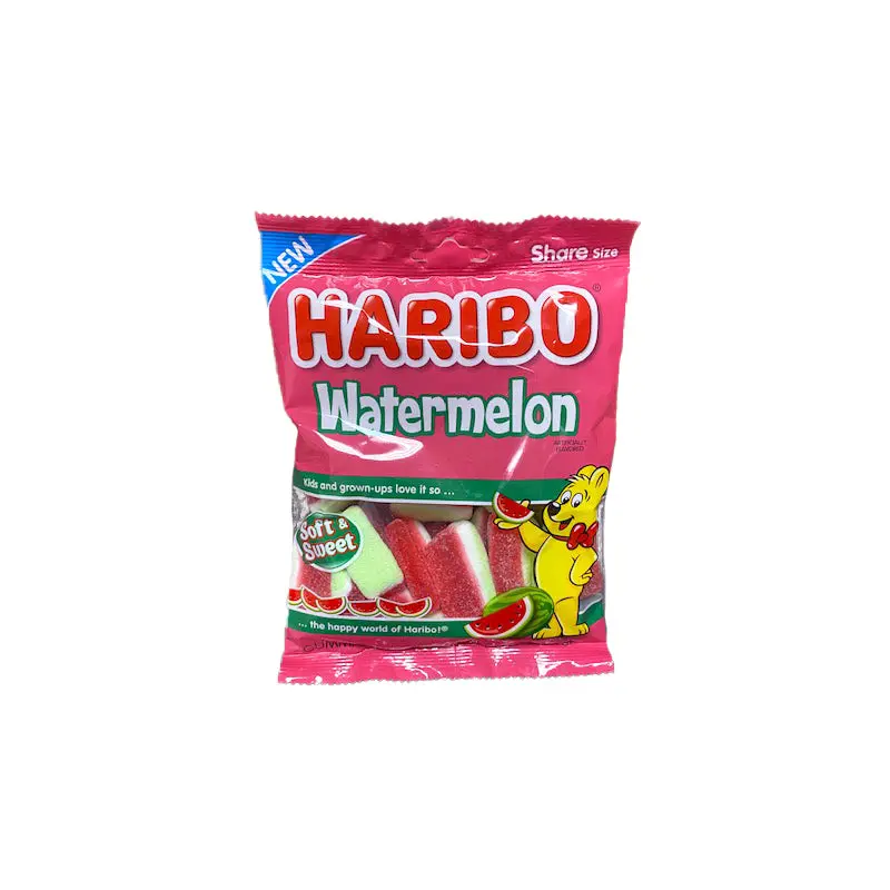 Haribo Watermelons 4.1oz Bag or 12 Count Box
