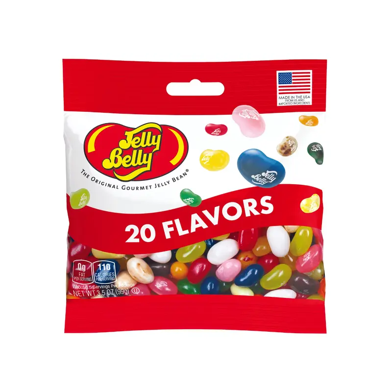 Jelly Belly 20 Flavor 3.5oz Bag