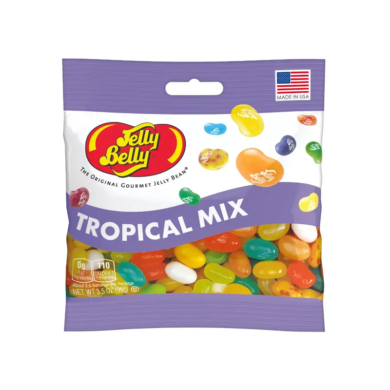 Jelly Belly Tropical Mix 3.5oz Bag
