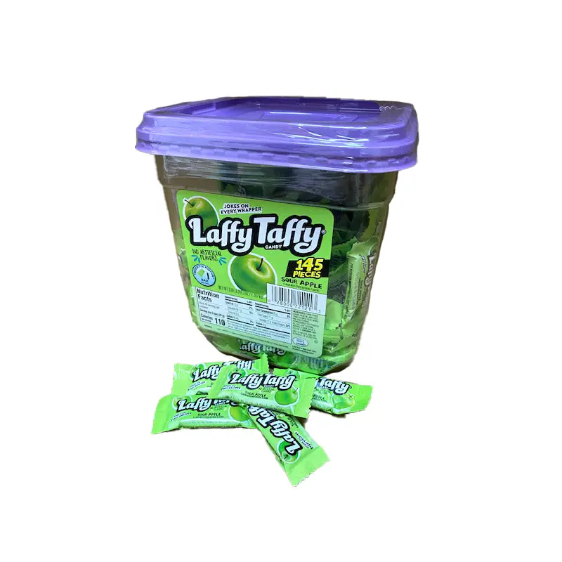 Laffy Taffy Sour Apple .3oz Piece or 145 Count Jar