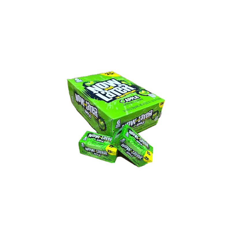 Now and Later Apple .93oz Stick Pack or 24 Count Box