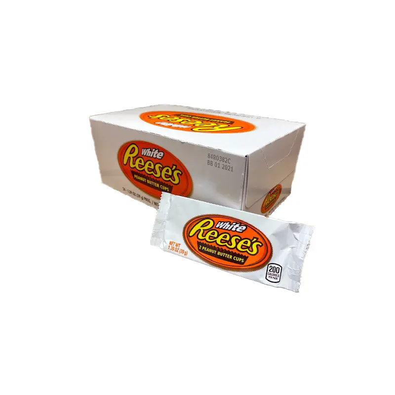Reese's Peanut Butter Cups White 1.39oz Bar or 24 Count Box
