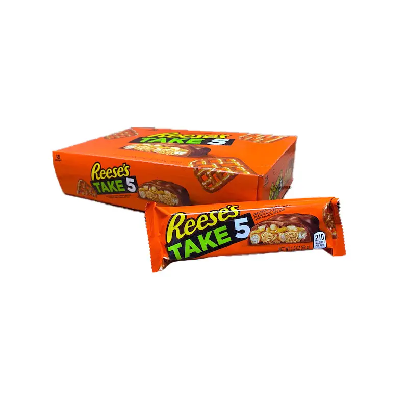 Reese's Take 5 Peanut Butter 1.5oz Bar or 18 Count Box
