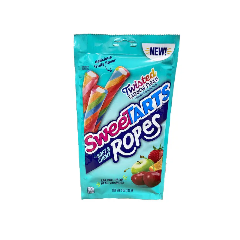 Sweetarts Ropes Twisted Rainbow 5oz Pack or 12 Count