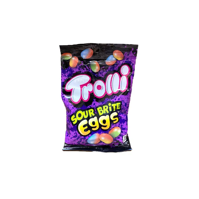 Trolli Sour Brite Eggs Gummi 4oz Bag or 12 Count