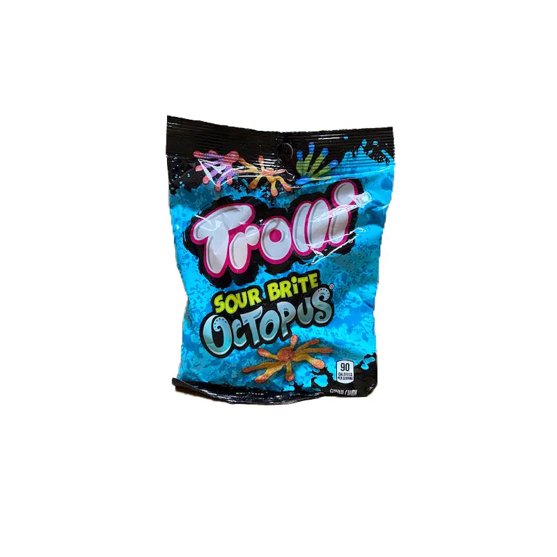 Trolli Sour Brite Octopus Gummi 4.25oz Bag or 12 Count