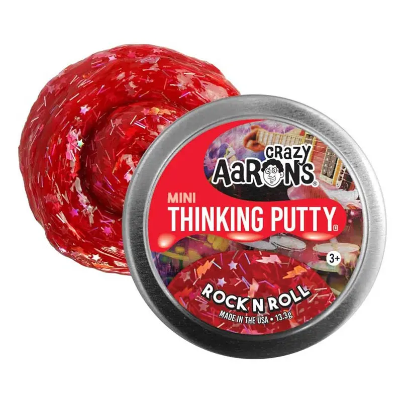 Crazy Aarons Rock N Roll Mini Trendsetters Thinking Putty