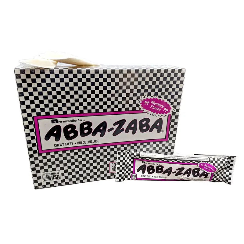 DISCONTINUED ITEM - Abba Zaba 1.25oz Candy Bar Mystery Flavor