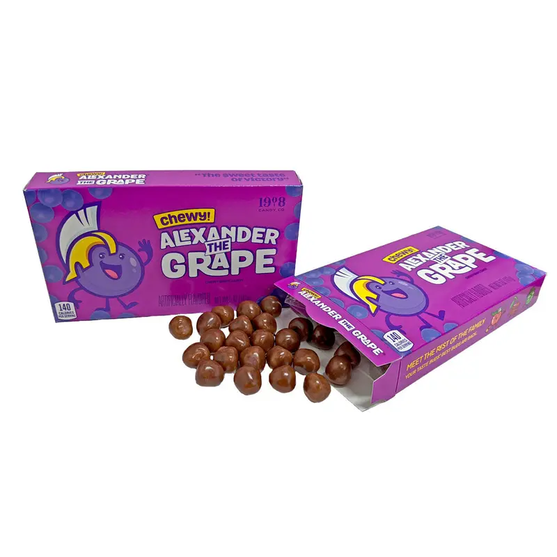 DISCONTINUED ITEM - Alexander the Grape 5oz Theater Box or 12 Count Box