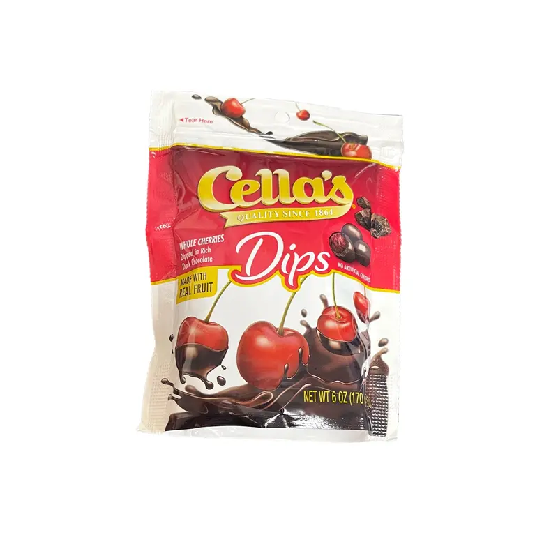 DISCONTINUED ITEM - Cella's Dips Chocolate Covered Whole Cherries 6oz bag