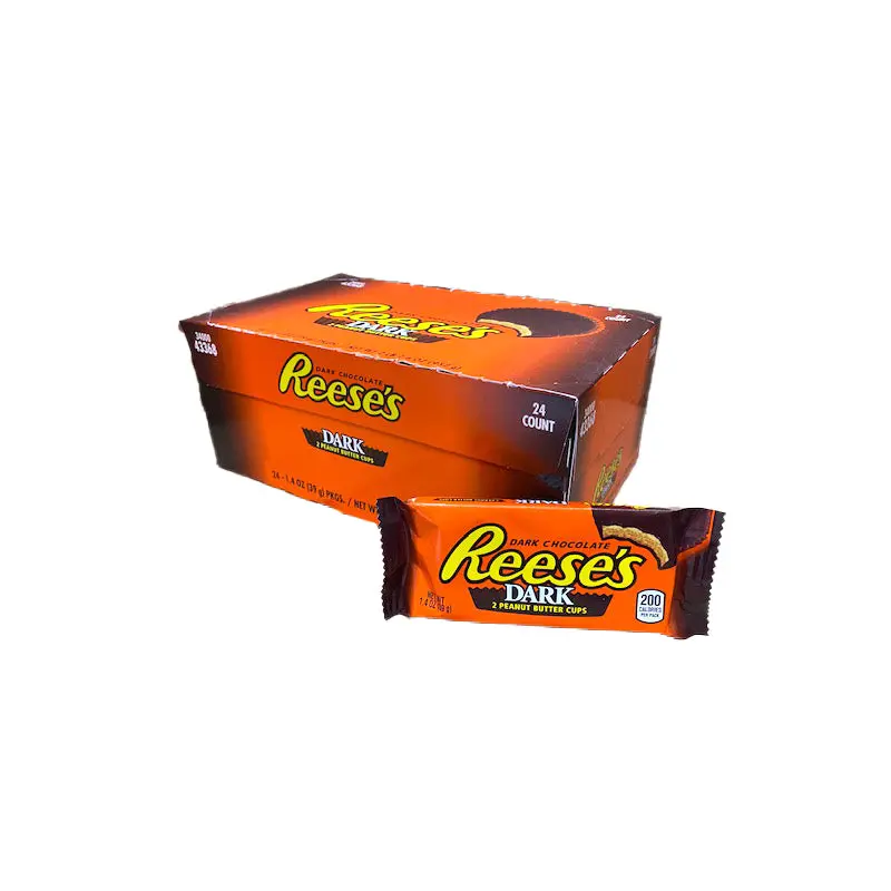 DISCONTINUED ITEM - Reese's Peanut Butter Cups Dark Chocolate 1.4oz Bar or 24 Count