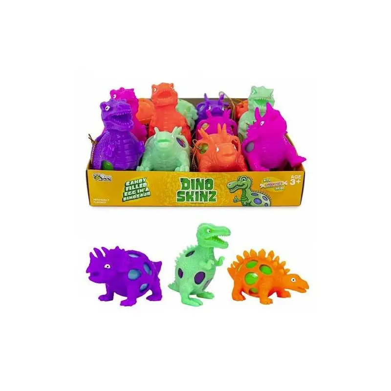 DISCONTINUED ITEM - Skinz Dinosaur with Smarties 12 Count Box