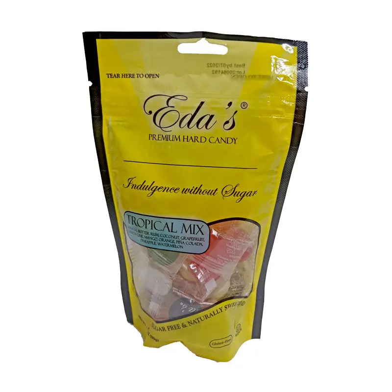 Eda's Sugar Free Hard Candy Tropical Mix 3.5oz or 12 Count Box