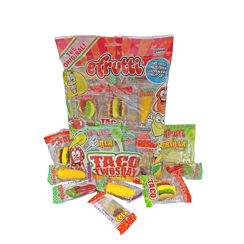 efrutti Taco Twosday Gummi 2.7oz Bag or 12 Count Box