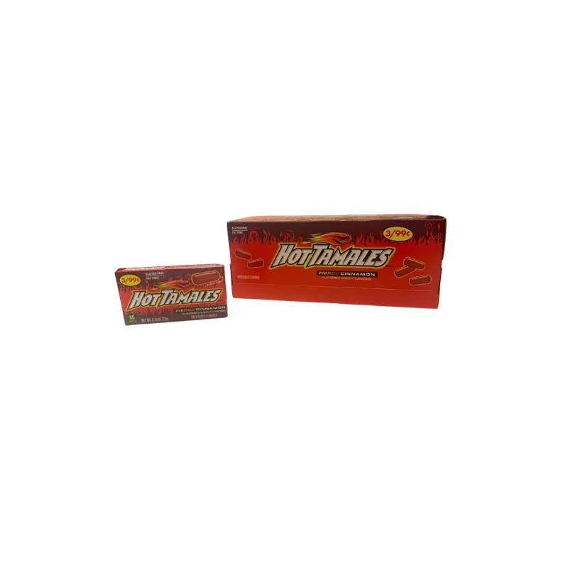 Hot Tamales .78oz Box or 24 Count Pack