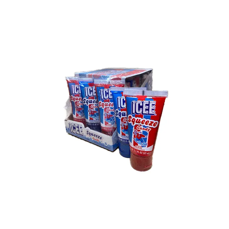 ICEE Squeeze Candy 2.1oz Bottle or 12 Count Box