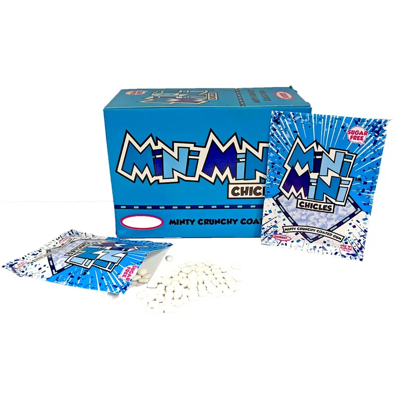 Mini Mini Chicles Gum .58oz Pouch Mint