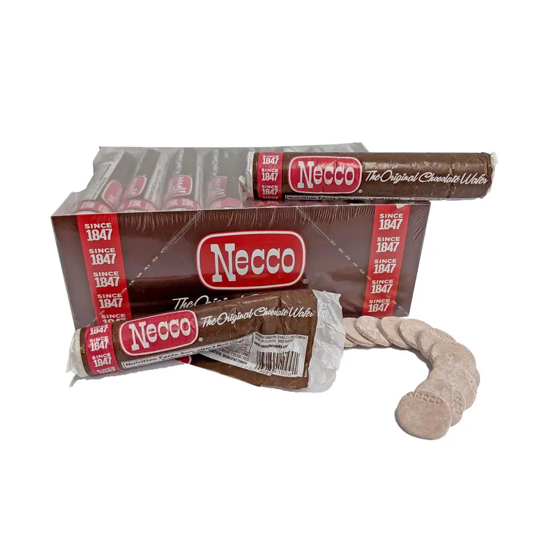 NECCO Wafers Chocolate 2oz Package or 24 Count Box