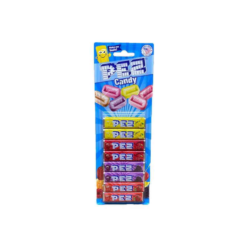 PEZ Refills Assorted Fruit 2.32oz Blister Pack or 12 Count Box