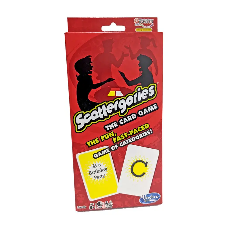 Scattergories Card Game