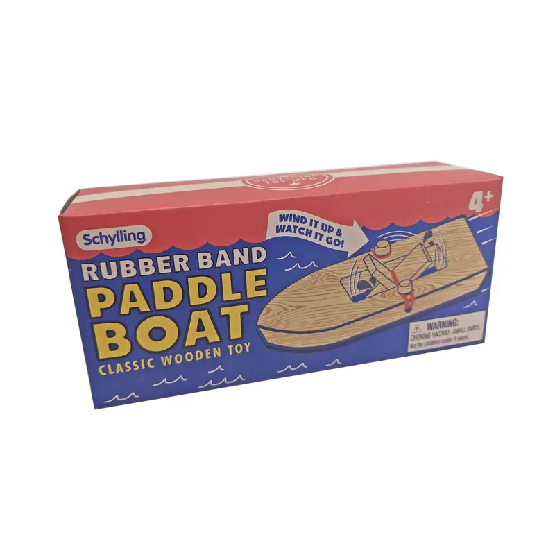 Wooden Paddle Boat