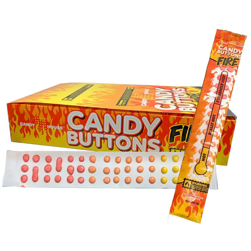 Candy Button .25oz Long Strip Fire