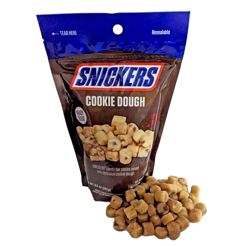DISCONTINUED ITEM - Cookie Dough Bites 8.5oz Bag Snickers