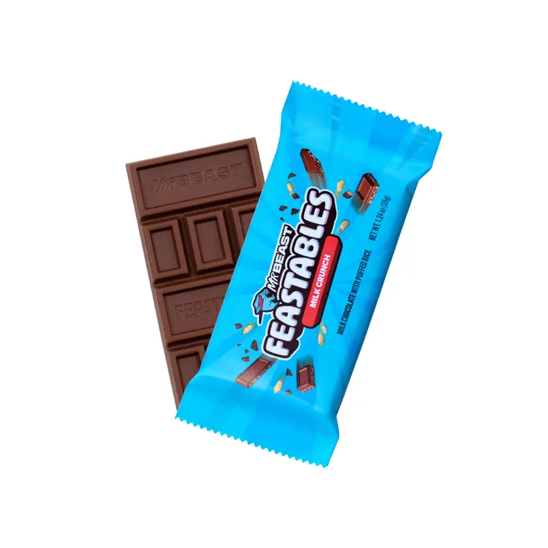 Feastables 1.24oz (35g) Bar Milk Crunch
