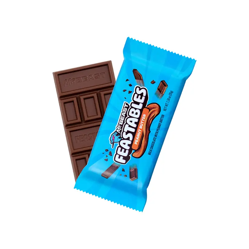 Feastables 1.24oz (35g) Bar Peanut Butter