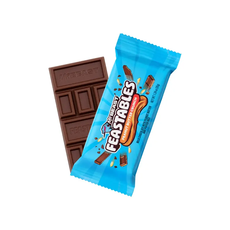 Feastables 1.24oz (35g) Bar Peanut Butter Crunch