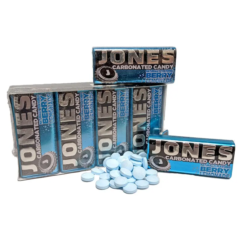 Jones Soda Carbonated Candy 38gram Berry Lemonade