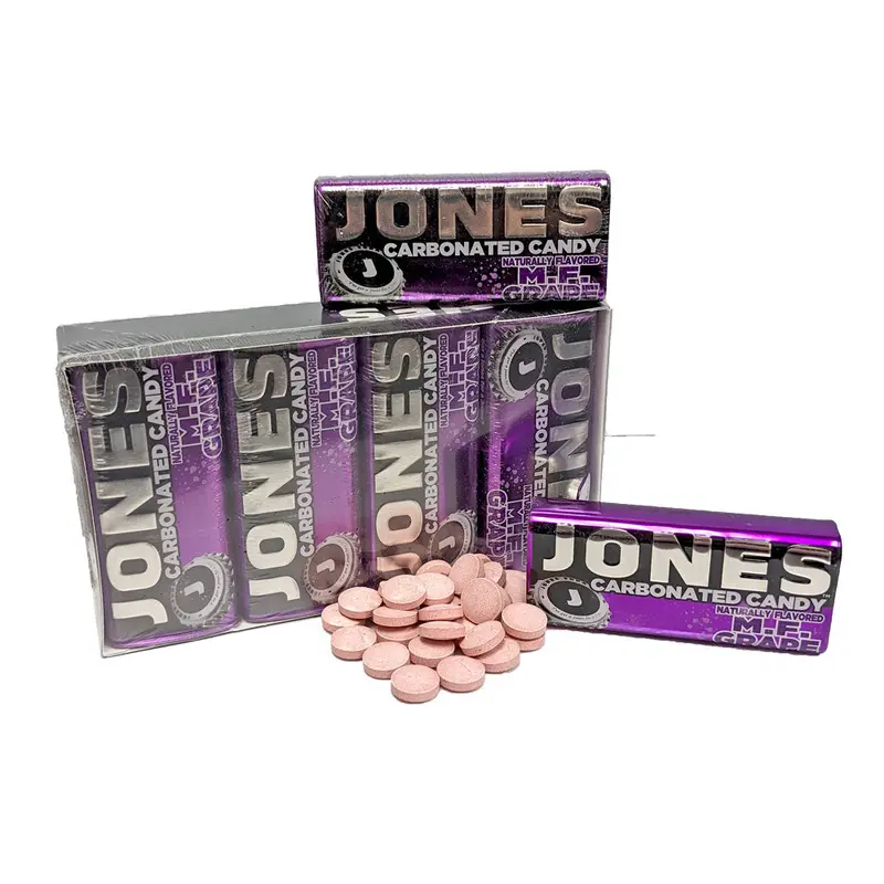 Jones Soda Carbonated Candy 38gram Grape