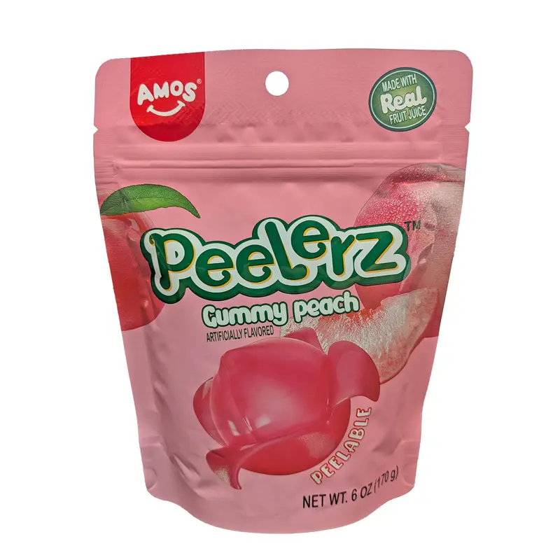 Peelerz 6oz bag Gummy Peach