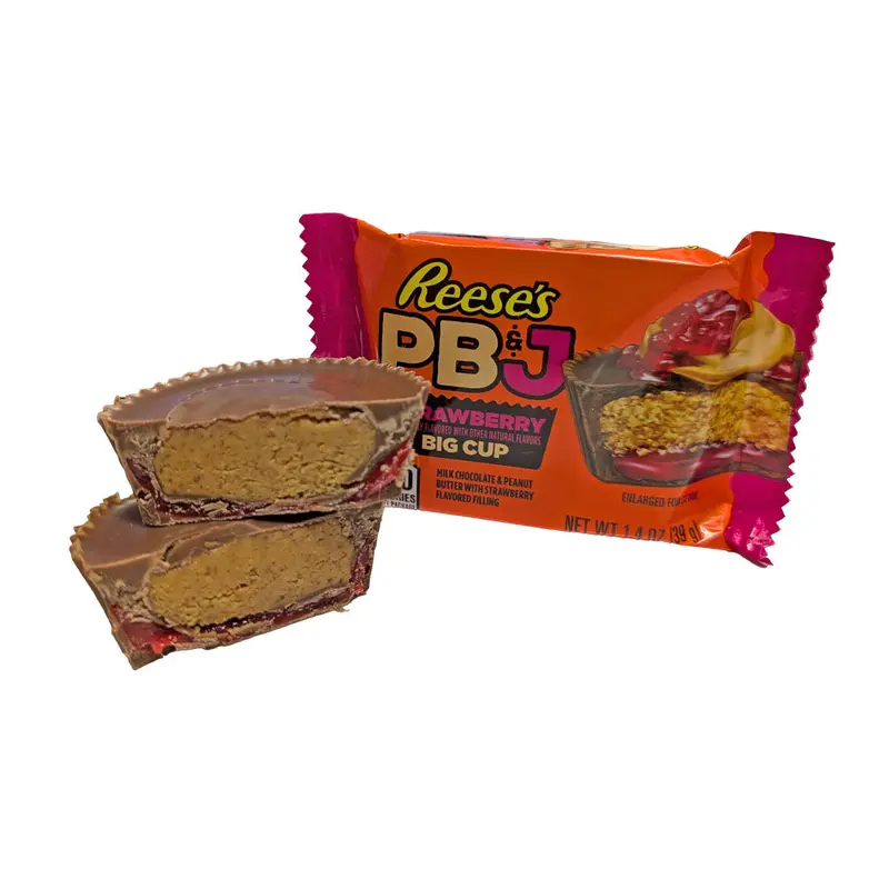 Reese's Big Cup PB&J 1.4oz Cup Strawberry Jelly